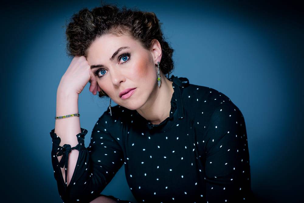 Annette Dasch (Marguérite in "Der Opernball"; Regie "Reigen")