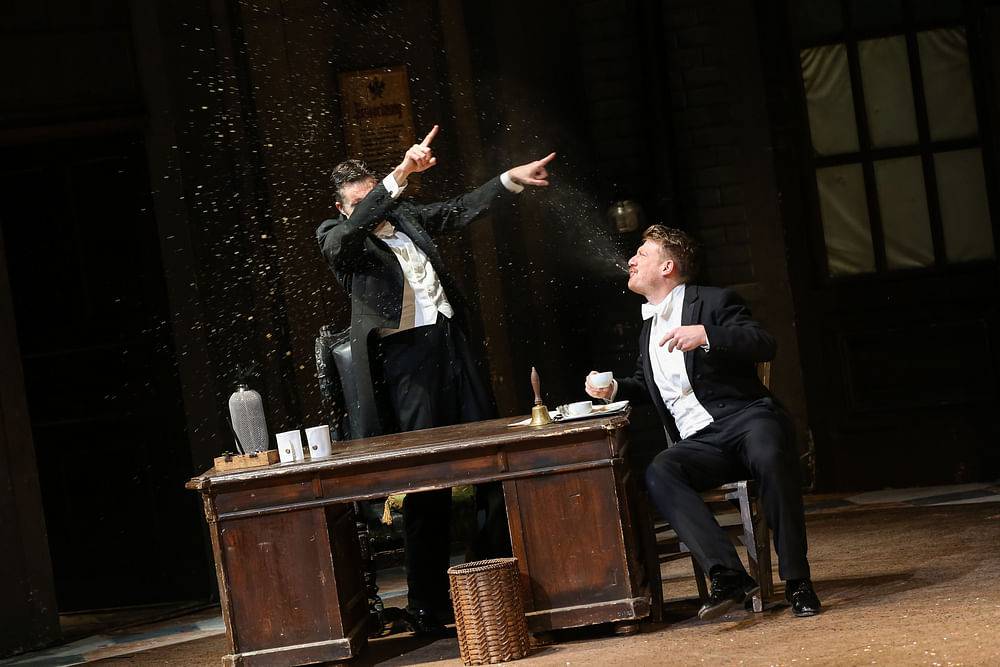 Marco Di Sapia (Frank), Daniel Schmutzhard (Eisenstein)