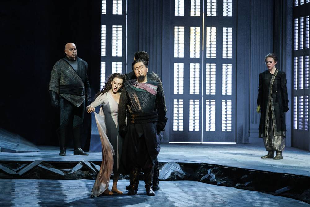 Daniel Ohlenschläger (Zweiter Soldat), Astrid Kessler (Salome), JunHo You (Narraboth), Stephanie Maitland (Page)