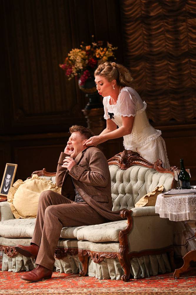 Daniel Schmutzhard (Gabriel von Eisenstein), Annette Dasch (Rosalinde)