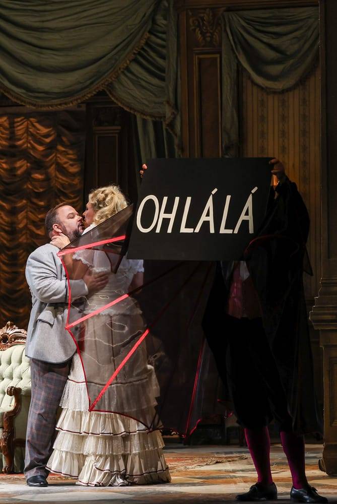 Timothy Fallon (Alfred), Annette Dasch (Rosalinde)