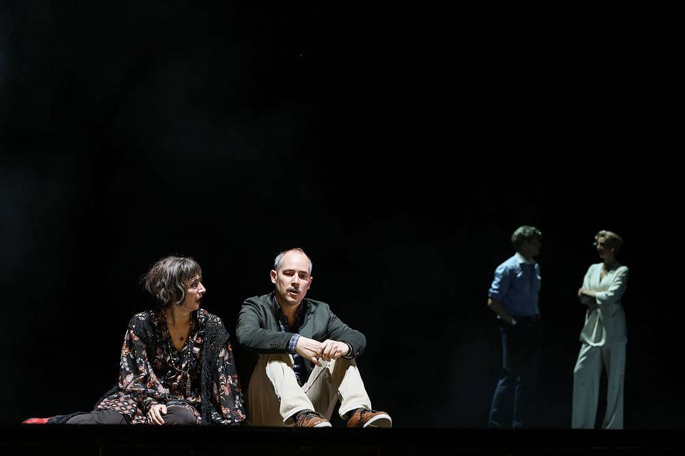 Ruth Brauer-Kvam (Sally Durant Plummer), Peter Lesiak (Buddy Plummer), Drew Sarich (Benjamin Stone), Bettina Mönch (Phyllis Rogers Stone)