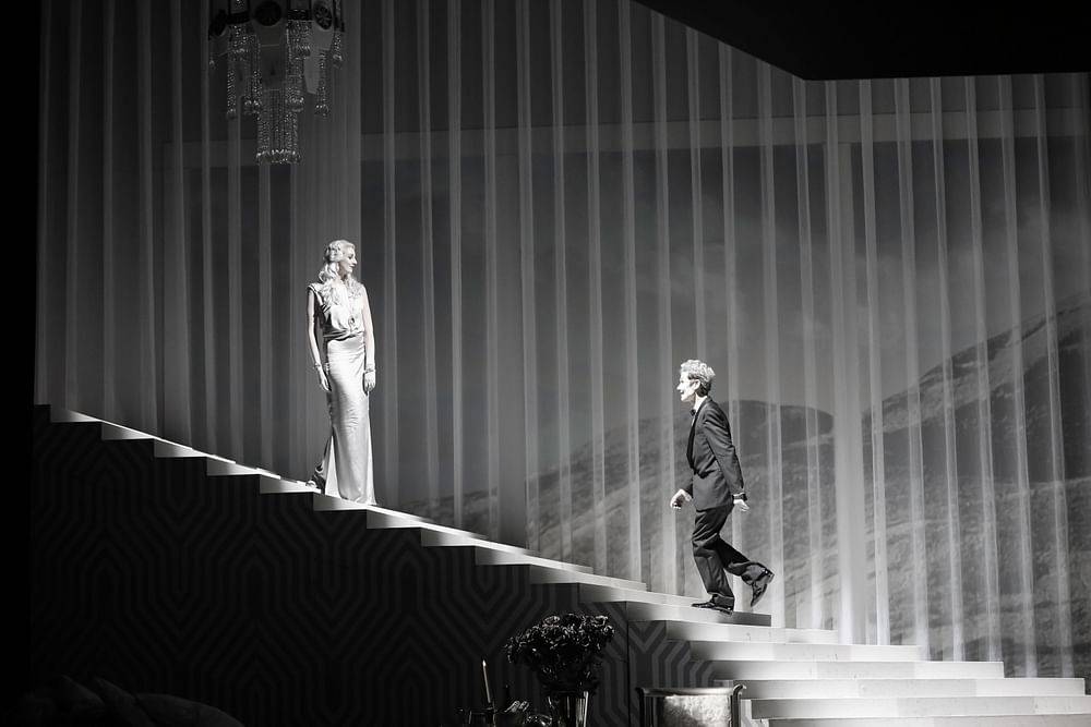 Bettina Mönch (Gloria Mills), Andreas Bieber (Axel Swift)