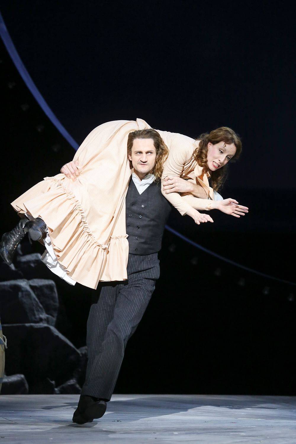 Christian Graf (Jigger Craigin), Johanna Arrouas (Carrie Pipperidge)