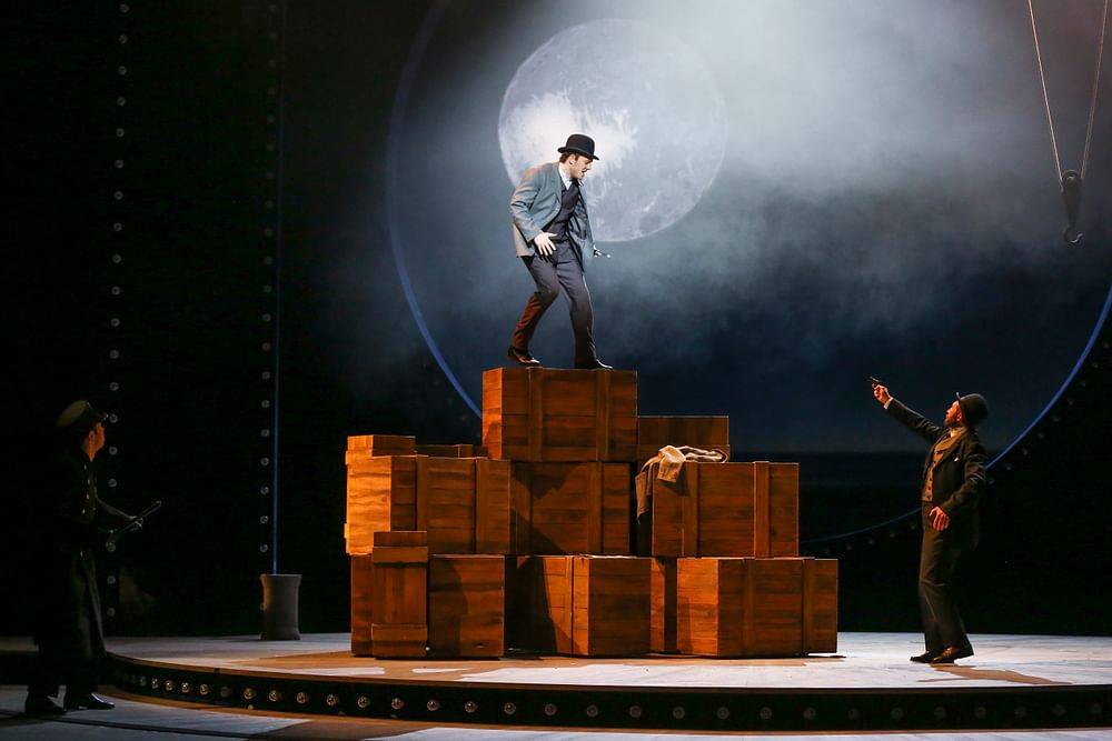 Maximilan Klakow (Polizist), Daniel Schmutzhard (Billy Bigelow), Nicolaus Hagg (David Bascombe)