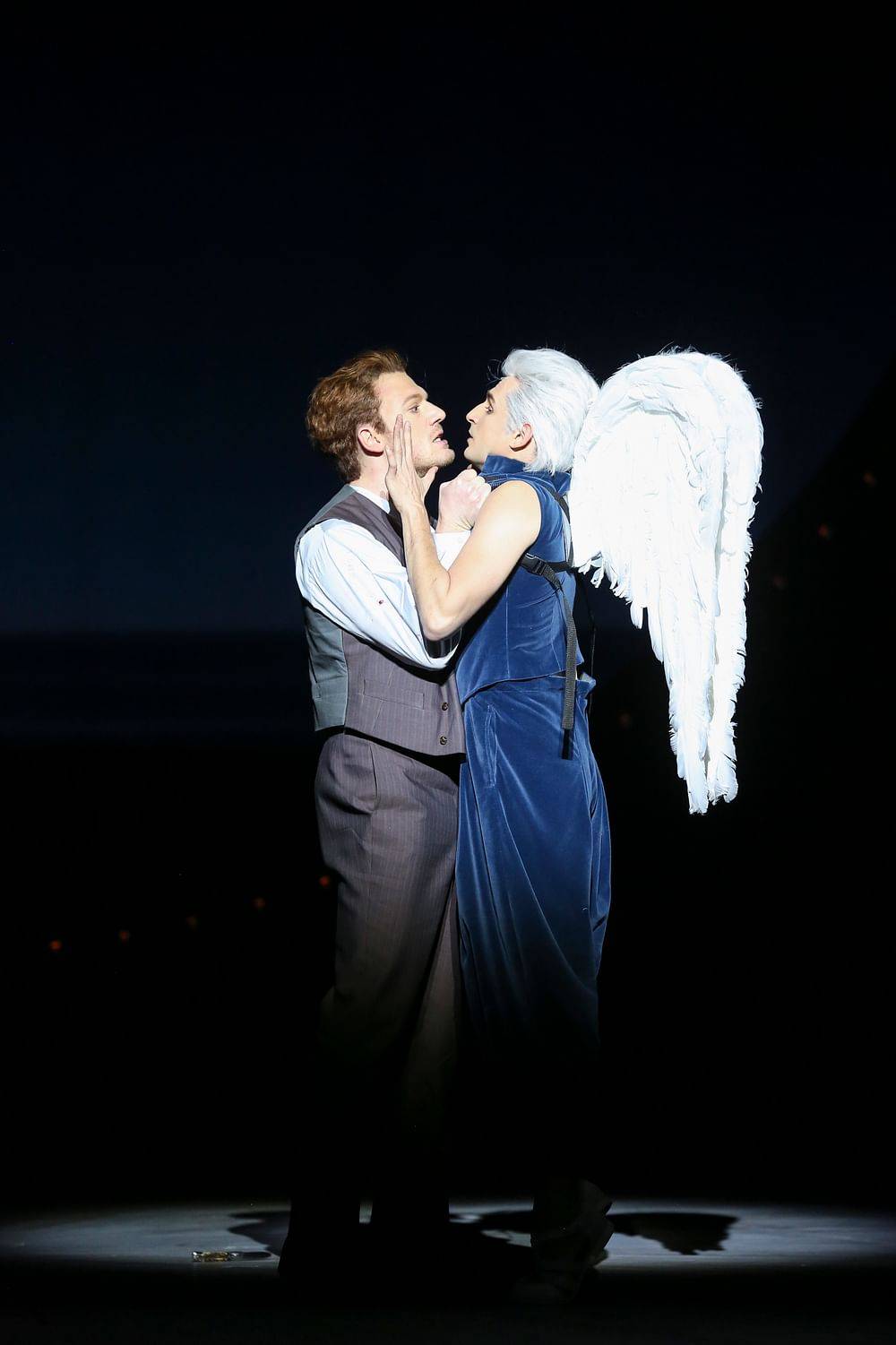 Daniel Schmutzhard (Billy Bigelow), Oliver Liebl (Himmlischer Freund)