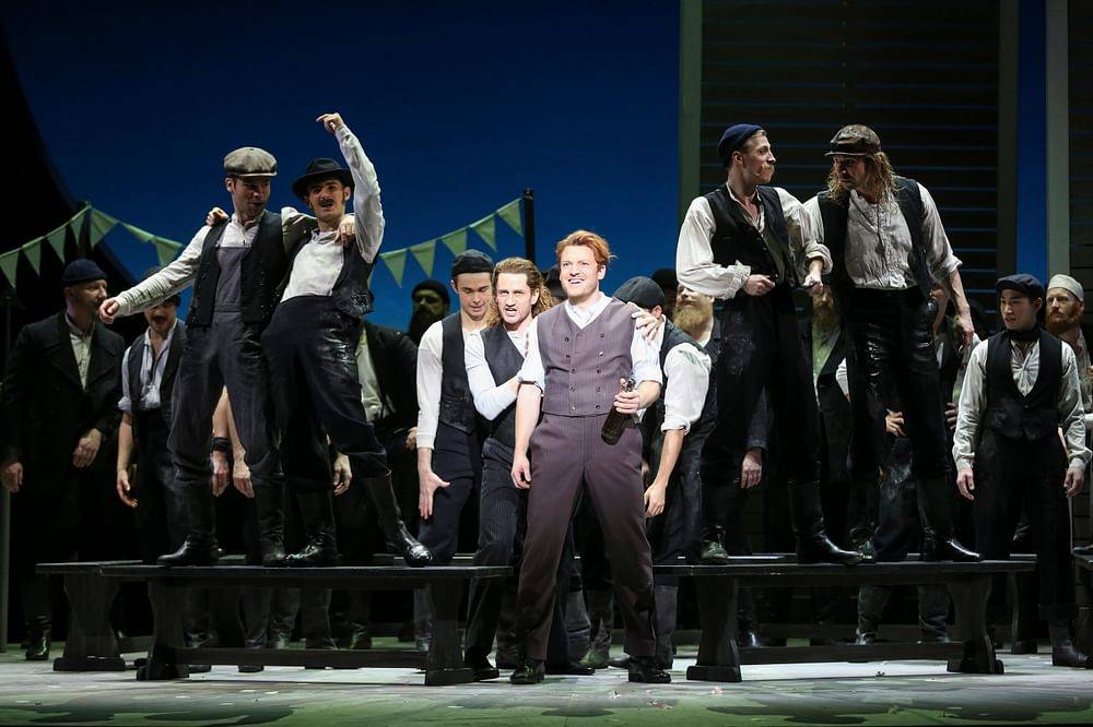 Daniel Schmutzhard (Billy Bigelow), Christian Graf (Jigger Craigin)