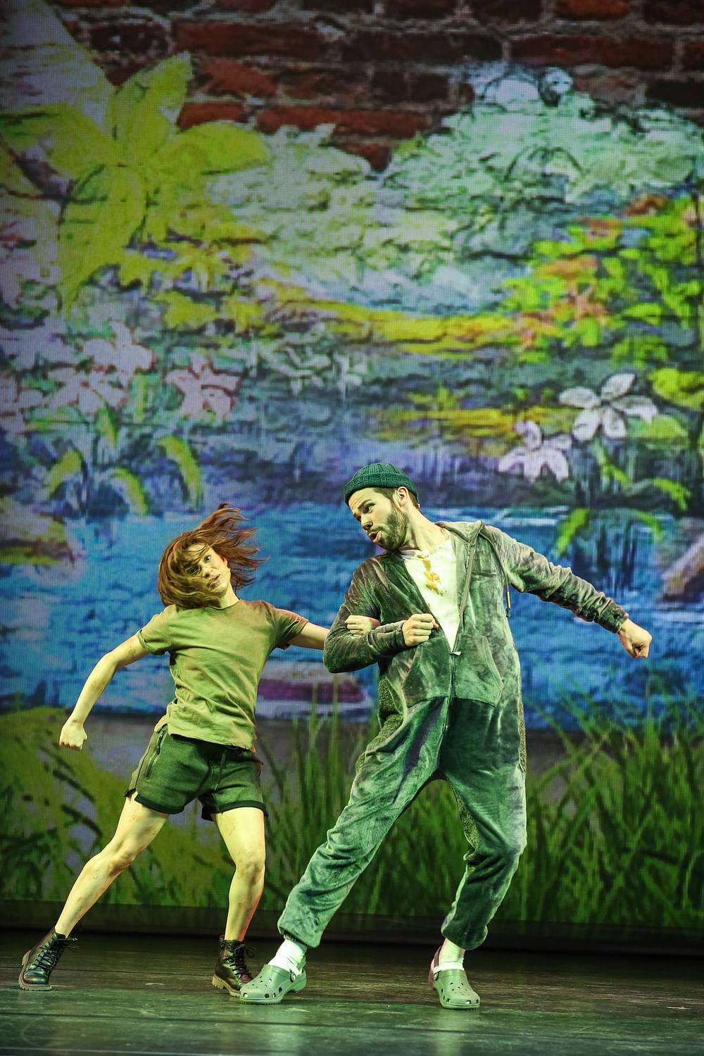 Juliette Khalil (Mogli), Maximilian Klakow (Balu)
