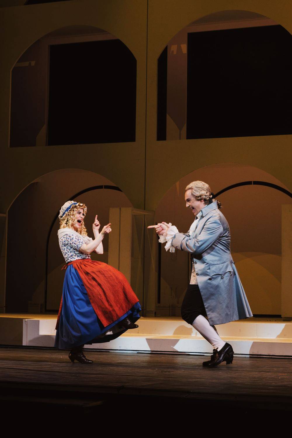 Juliette Khalil (Ciboletta), David Kerber (Caramello)
