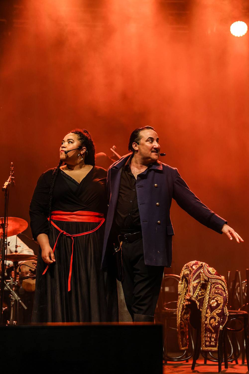 Katia Ledoux (Carmen), Florian Carove (Morales)