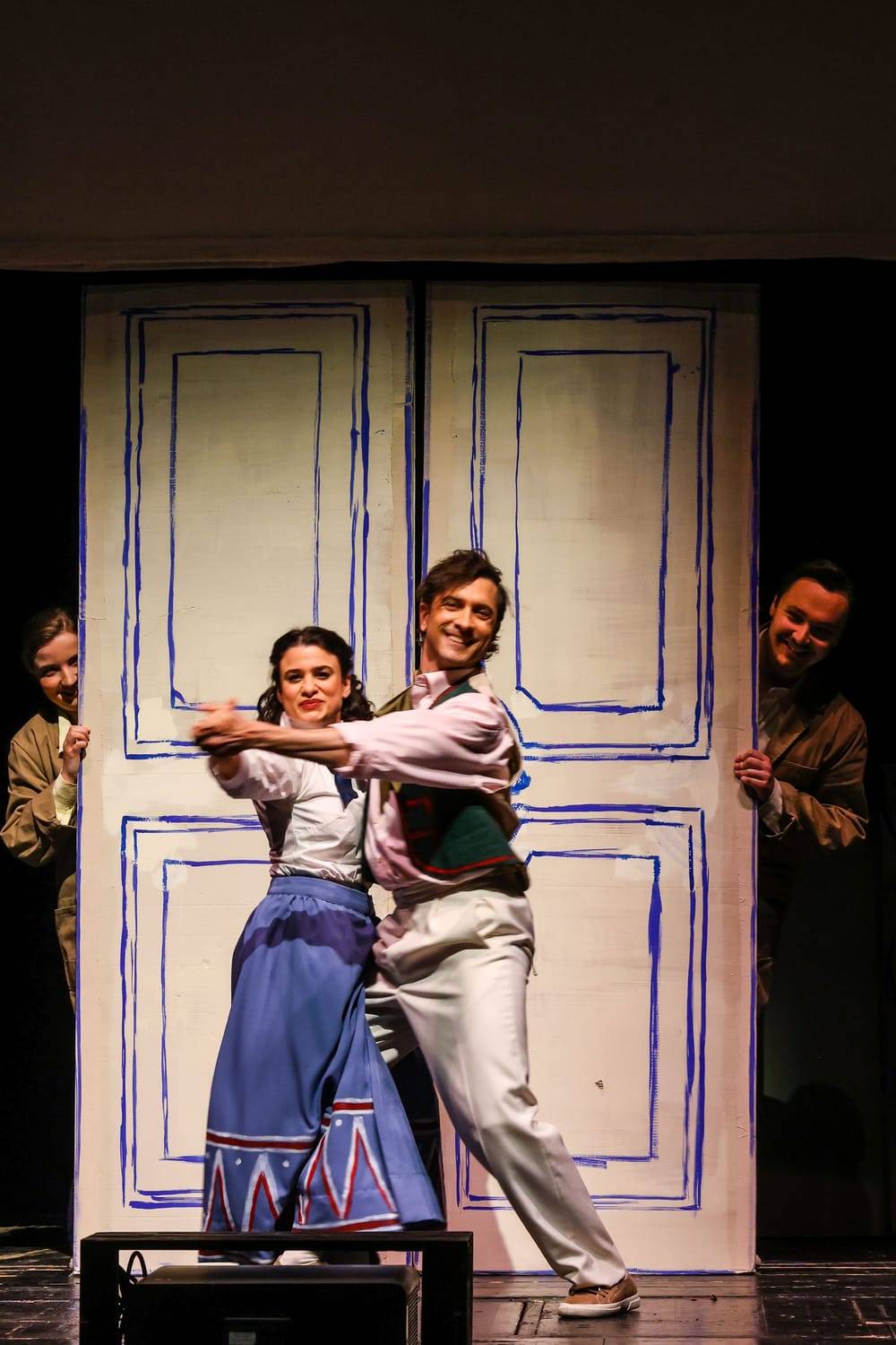 Hedwig Ritter (Sonja / Kautschukoff), Juliette Khalil (Mascha), Martin Enenkel (Iwan), David Kerber (Der Zarewitsch)