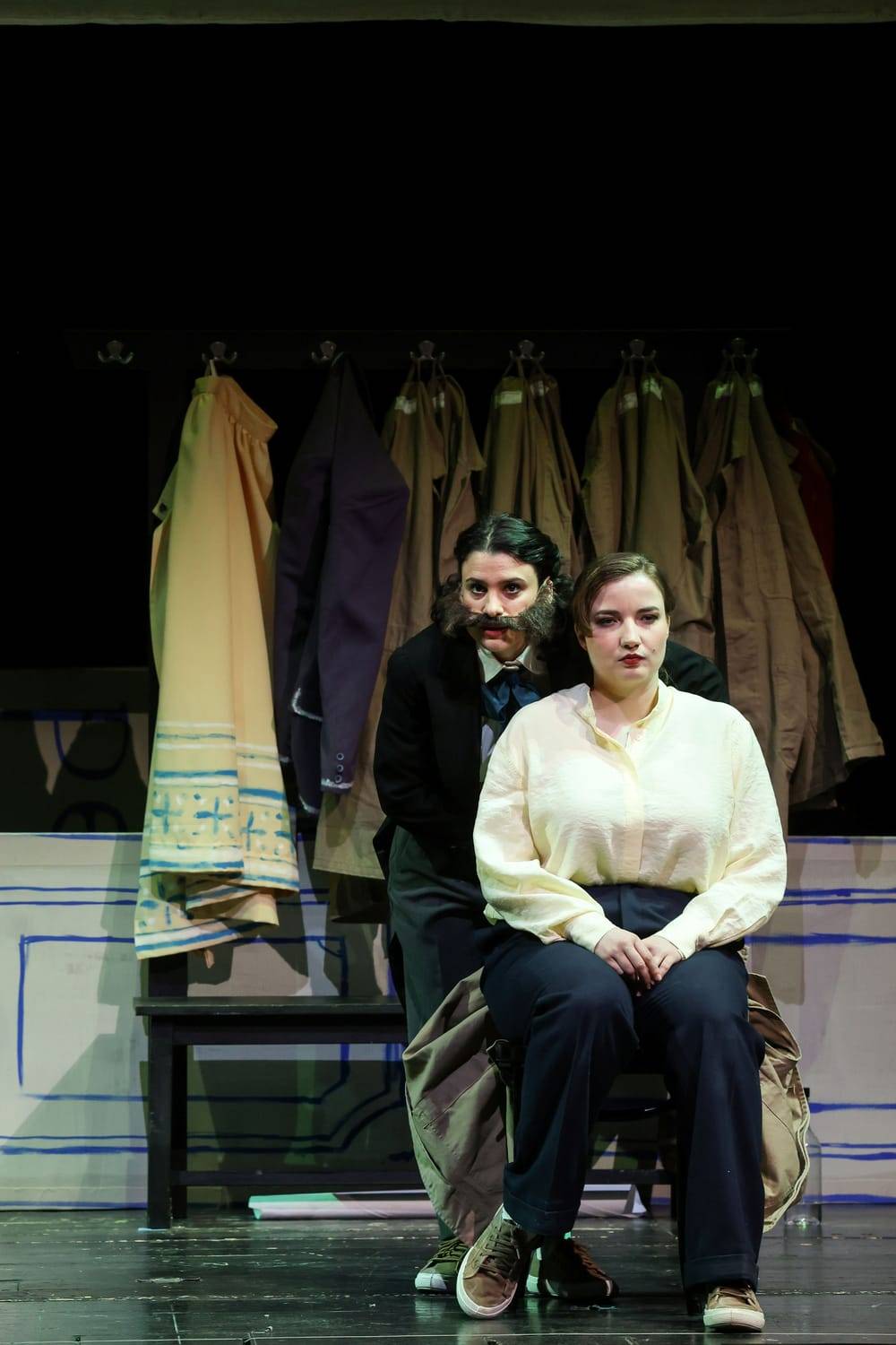 Juliette Khalil (Mascha), Hedwig Ritter (Sonja / Kautschukoff)