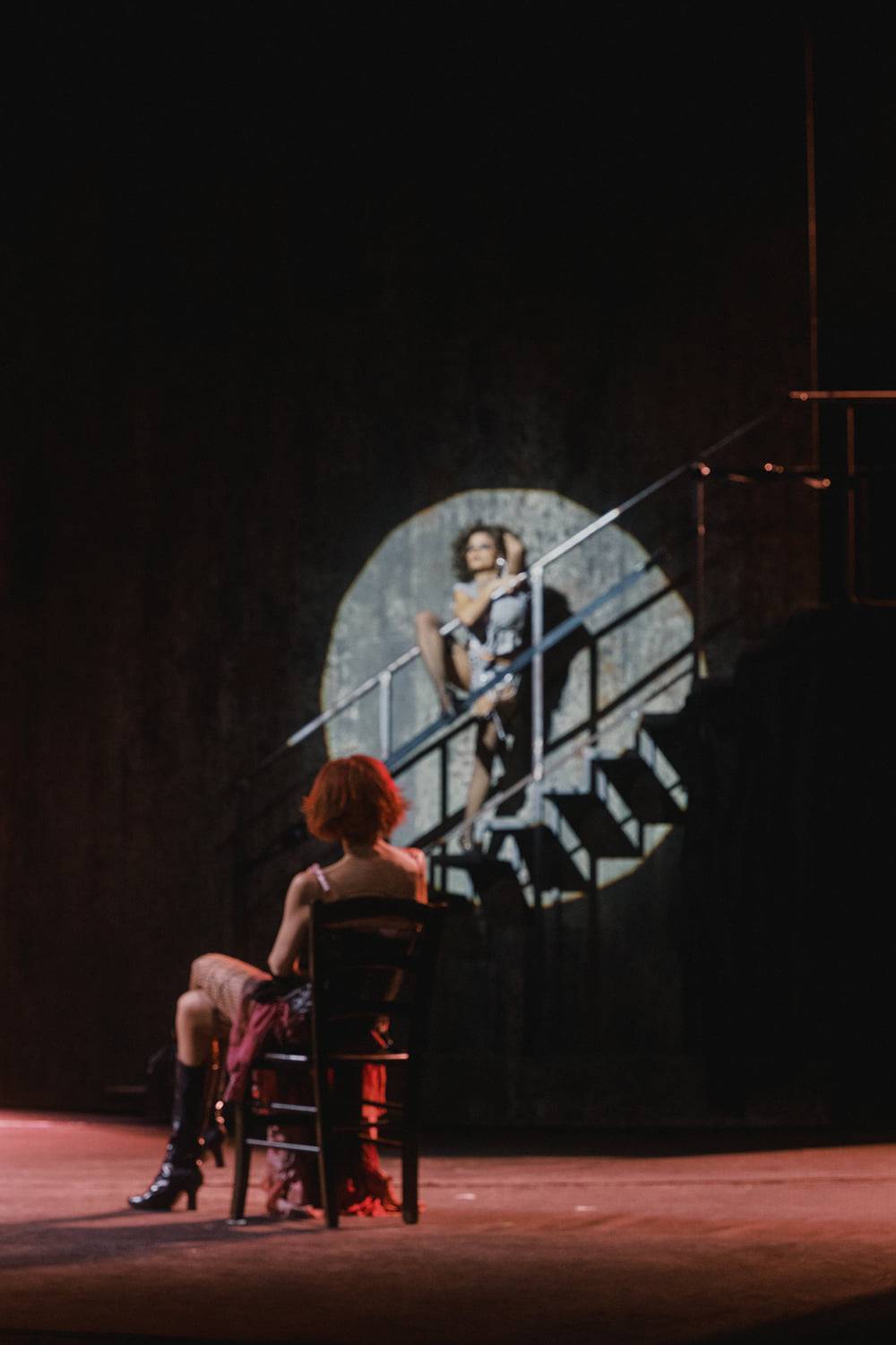 Bettina Mönch (Roxie Hart), Myrthes Monteiro (Velma Kelly)