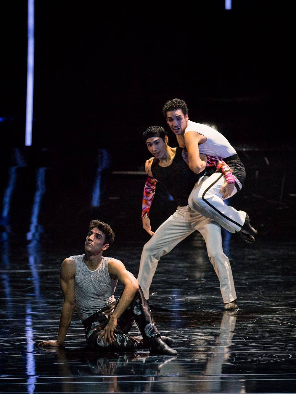 Francesco Costa (Roméo), Keisuke Nejime (Mercutio), Felipe Vieira (Benvolio)