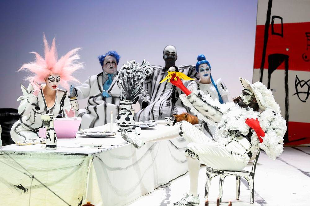 Caroline Melzer (Donna Elvira), Jörg Schneider (Don Ottavio), Andreas Mitschke (Komtur), Kristiane Kaiser (Donna Anna), Josef Wagner (Don Giovanni)