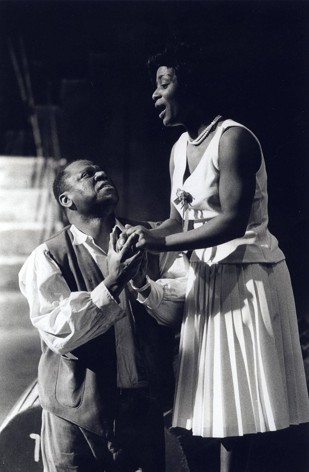 Olive Moorefield (Bess) und William Warfield (Porgy) in Porgy and Bess, 1965