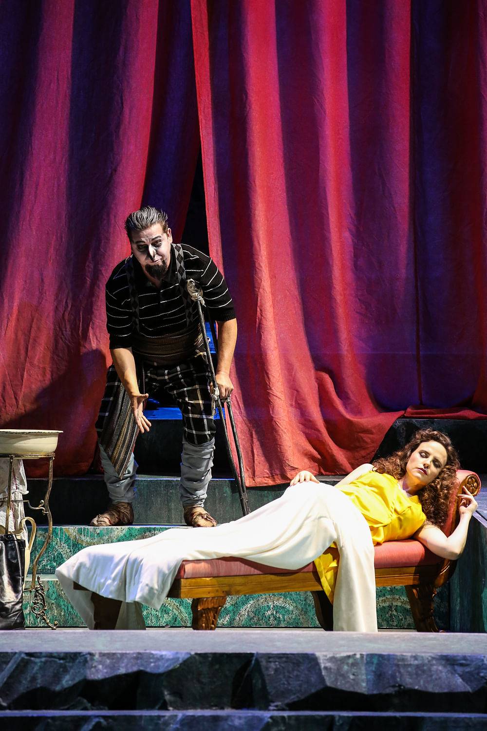 Rebecca Nelsen (Pamina), Karl-Michael Ebner (Monostatos)