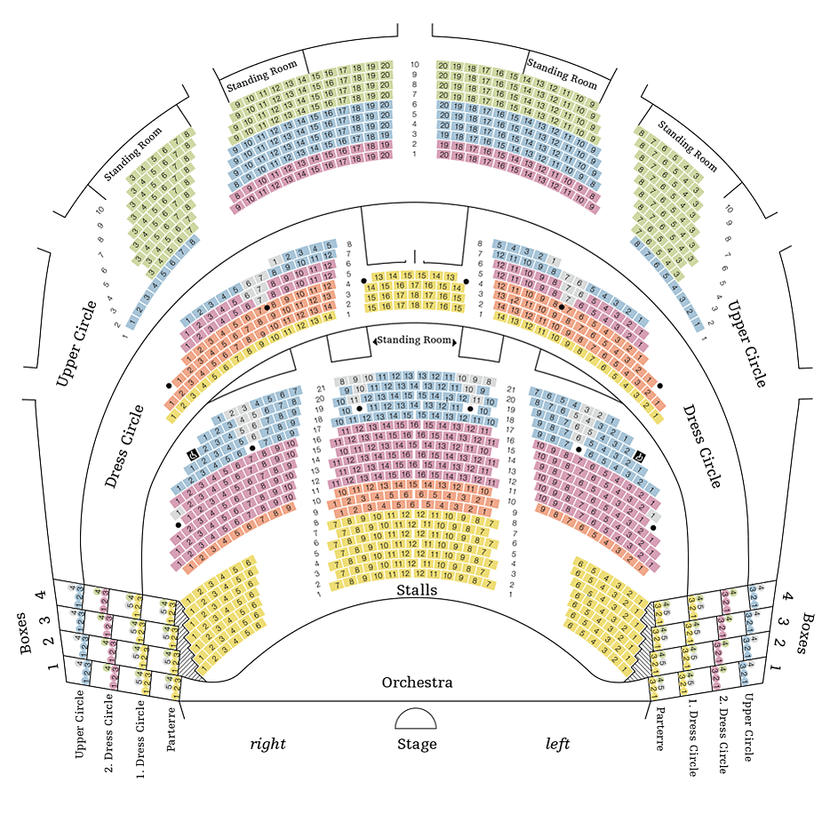 My Fair Lady Seating Chart