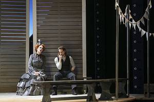 Regula Rosin (Mrs. Mullin), Christian Graf (Jigger Craigin) © Barbara Pálffy / Volksoper Wien
