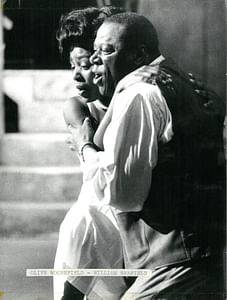 Olive Moorefield (Bess) und William Warfield (Porgy) in Porgy and Bess, 1965 © Archiv Volksoper Wien