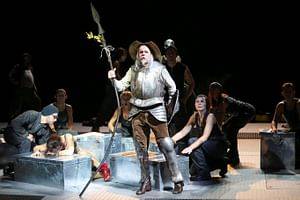 Robert Meyer (Don Quixote), Ensemble der Volksoper Wien © Barbara Pálffy/Volksoper Wien, zum einmaligen Abdruck freigegeben.
