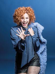 Lisa Habermann (Charity Hope Valentine) in "Sweet Charity" © Johannes Ifkovits/Volksoper Wien