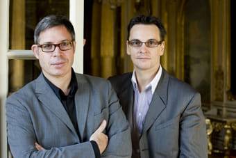 Porträt von Andre Barbe und Renaud Doucet