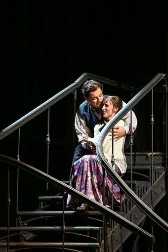 Giorgio Berrugi (Rodolfo), Anett Fritsch (Mimì)
